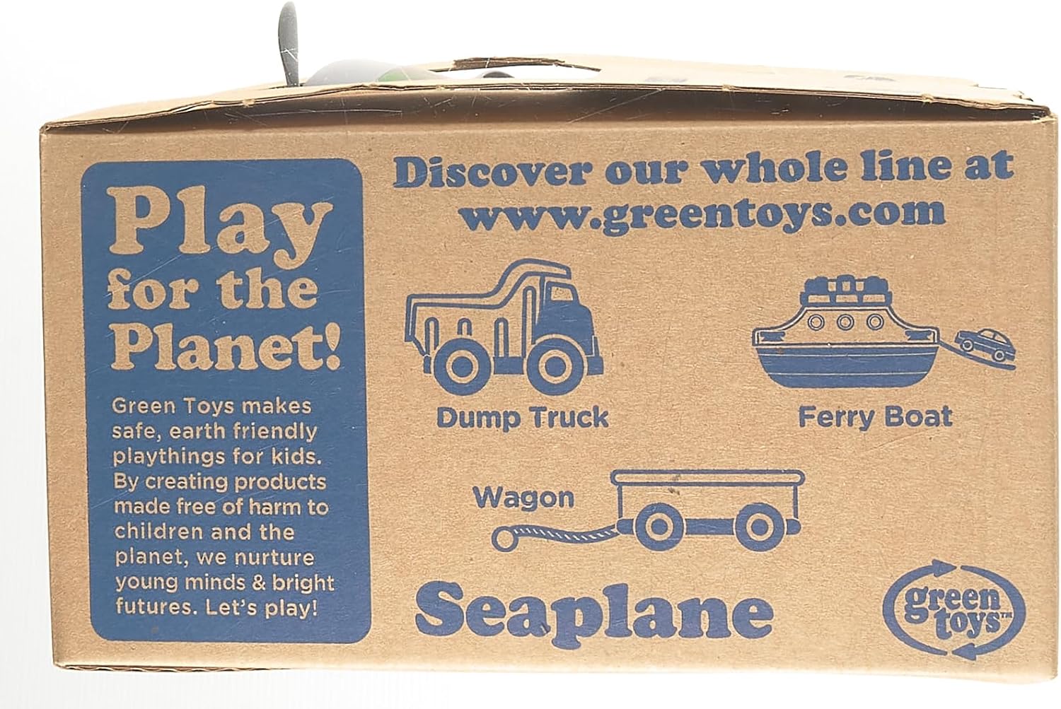 Green Toys Seaplane in Green Color - BPA Free, Phthalate Free Floatplane for Improving Pincers Grip. Toys and Games ,9 x 9.5 x 6 inches 24Hr Smart